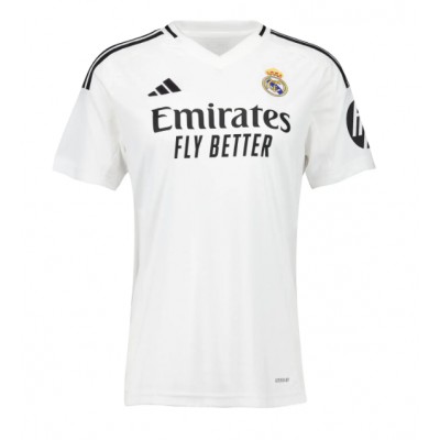Fotbalové Dres Real Madrid Dámské Domácí 2024-25 Krátký Rukáv Fotbalové Dres Real Madrid Dámské Domácí 2024-25 Krátký Rukáv